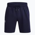 Vyriški šortai Under Armour Icon Fleece midnight navy/white