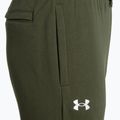 Under Armour vyriškos treniruočių kelnės Rival Fleece Joggers marine from green/white 6