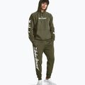 Under Armour Rival Fleece Graphic Joggers vyriškos treniruočių kelnės marine from green/white 2