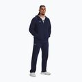 "Under Armour Rival Fleece FZ midnight navy/white" vyriškas treniruočių džemperis 2