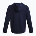 "Under Armour Rival Fleece FZ midnight navy/white" vyriškas treniruočių džemperis 6