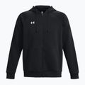 Vyriška "Under Armour Rival Fleece FZ" striukė su gobtuvu black/white 6