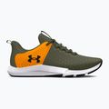 "Under Armour Charged Engage 2" vyriški treniruočių bateliai marine from green/formula orange/black 10
