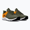 "Under Armour Charged Engage 2" vyriški treniruočių bateliai marine from green/formula orange/black 12