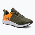 "Under Armour Charged Engage 2" vyriški treniruočių bateliai marine from green/formula orange/black