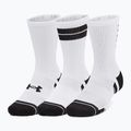 Treniruočių kojinės Under Armour Perf Tech Nov Crew 3P white/white/black 4