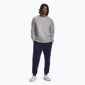 Vyriškas "Under Armour Rival Fleece Crew" gobtuvas castlerock light heather/white 2