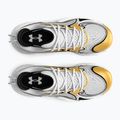 Krepšinio batai Under Armour Spawn 6 white/black/metallic gold 11