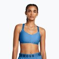 Under Armour Crossback Low fitneso liemenėlė viral blue/viral blue/black