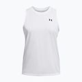Moteriški treniruočių marškinėliai Under Armour Tech Tank Solid white/black