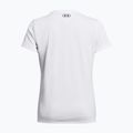 Moteriški treniruočių marškinėliai Under Armour Tech SSV Solid white/black 2