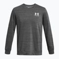 Vyriškas "Under Armour Rival Terry Lc Crew" džemperis su gobtuvu castlerock light heather/onyx white 3