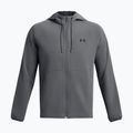 Vyriška striukė Under Armour Stretch Woven Windbreaker pitch gray/black 4