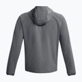Vyriška striukė Under Armour Stretch Woven Windbreaker pitch gray/black 5