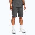 Vyriški treniruočių šortai Under Armour Rival Terry castlerock light heather/onyx white