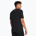 Vyriški marškinėliai Under Armour Boxed Sportstyle black/high vis yellow 2