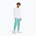 Vyriškos kelnės Under Armour Rival Fleece Joggers radial turquoise/white 2