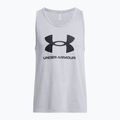 Vyriškas tank topas Under Armour Sportstyle Logo steel light heather/black 3