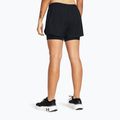 Moteriški bėgimo šortai Under Armour Fly By 2in1 black/black/reflective 3