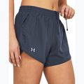 Moteriški bėgimo šortai Under Armour Fly By 3" downpour gray / downpour gray / reflective 4