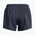 Moteriški bėgimo šortai Under Armour Fly By 3" downpour gray / downpour gray / reflective 6
