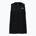Moteriški treniruočių marškinėliai Under Armour Tech Tank Twist black/white