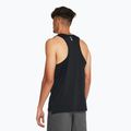 Vyriškas bėgimo tank topas Under Armour Launch Singlet black/reflective 2
