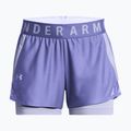 Moteriški treniruočių šortai Under Armour Play Up 2-In-1 starlight/celeste/celeste 5