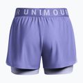 Moteriški treniruočių šortai Under Armour Play Up 2-In-1 starlight/celeste/celeste 6