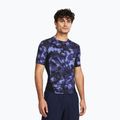 Vyriški treniruočių marškinėliai Under Armour HG Armour Printed starlight/white