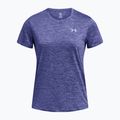 Moteriški treniruočių marškinėliai Under Armour Tech C-Twist starlight/celeste 3