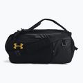 Treniruočių krepšys Under Armour Contain Duo 50 l black/metallic gold