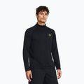 Vyriški "Under Armour Tech 2.0 1/2 Zip" juodos/aukšto matomumo geltonos spalvos džemperis