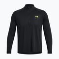 Vyriški "Under Armour Tech 2.0 1/2 Zip" juodos/aukšto matomumo geltonos spalvos džemperis 4