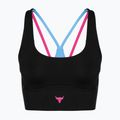 Moteriškos treniruočių tamprės Under Armour Project Rock LG Grind Sportlette black/viral blue/astro pink