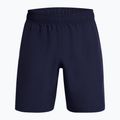 Vyriški treniruočių šortai Under Armour Tech Woven Wordmark midnight navy/white