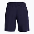 Vyriški treniruočių šortai Under Armour Tech Woven Wordmark midnight navy/white 2