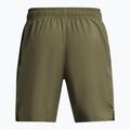 Vyriški treniruočių šortai Under Armour Tech Woven Wordmark marine od green/black 2