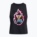 Moteriškas treniruočių tank topas Under Armour Project Rock Neon Flame Tank black/black 3