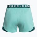 Moteriški šortai Under Armour Play Up Twist 3.0 radial turquoise/hydro teal/white 6