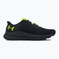 Vyriški bėgimo bateliai Under Armour Hovr Turbulence 2 black/black/high vis yellow 8
