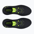 Vyriški bėgimo bateliai Under Armour Hovr Turbulence 2 black/black/high vis yellow 10