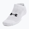 Kojinės Under Armour Training Cotton No Show 3 poros white/white/black 5
