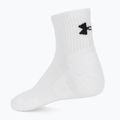 Kojinės Under Armour Training Cotton Quarter 3 poros white/white/black 2