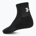 Kojinės Under Armour Training Cotton Quarter 3 poros black/black/white 2