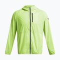 Under Armour Launch Lightweight morph green/tetra pilka/juoda vyriška bėgimo striukė 3