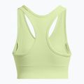 "Under Armour Vanish Seamless Mid" firminė retro žalia/balta treniruočių liemenėlė 5