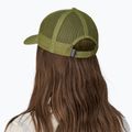 Kepuraitė su snapeliu Patagonia P-6 Logo LoPro Trucker white/buckhorn green 2