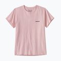 Moteriški žygio marškinėliai Patagonia P-6 Logo Responsibili-Tee whisker pink 3