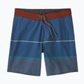 Vyriški maudymosi šortai Patagonia Hydropeak Boardshorts olivas stripe/utility blue 3